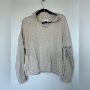 Aerie Waffle Quarter Zip